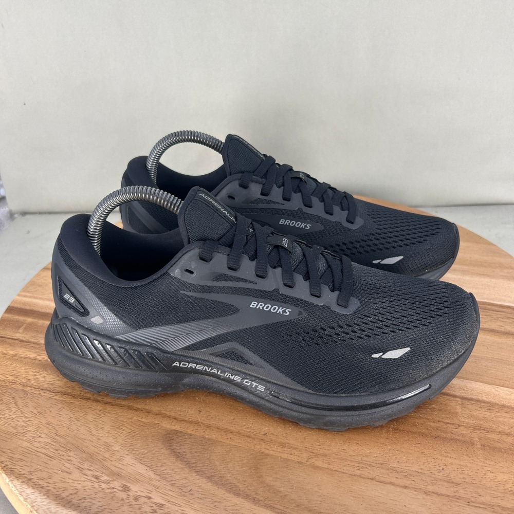 Brooks Adrenaline GTS 23 Mens Running Shoes Black 1103911D020 Size 8 D
